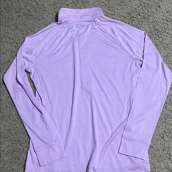 Under Armour Light Purple Quarter-Zip Top - Picture 4 of 4